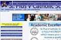 St Pius V Catholic School logo