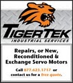TigerTek Servo Repair & Industrial Services logo