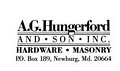 A. G. Hungerford and Son, Inc. logo
