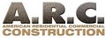 A R C Construction logo