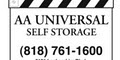 AA Universal Self Storage logo