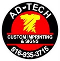 AD-TECH CUSTOM IMPRINTING & SIGNS logo