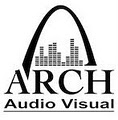 Arch Audio Visual DJ System St Louis MO logo