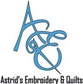 Astrid's Embroidery & Quilts logo
