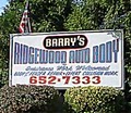 Barry's Ridgewood Auto Body, Inc. logo