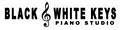 Black & White Keys Piano Studio logo