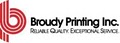 Broudy Printing Inc. logo