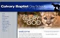 Calvary Baptist Day School logo