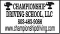 Championship Driving School, LLC logo