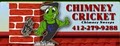 Chimney Cricket Chimney Sweep logo