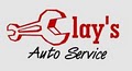Clay's Auto Service logo