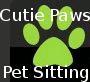 Cutie Paws Pet Sitting logo