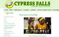 Cypress Falls High School Football Field logo