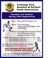 Exchange Park Baseball Softball Youth Association logo