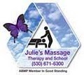 Julie's Massage Therapy and School logo
