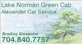 Lake Norman Green Cab / Alexander Car Service logo