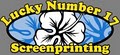 Lucky Number 17 Screen Printing logo
