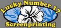 Lucky Number 17 Screen Printing logo