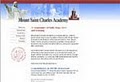Mt Saint Charles Academy logo
