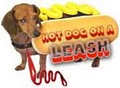 "PET SITTERS" & DOG WALKERS_ Hot Dog On a Leash_: Raleigh, NC. 27609: logo