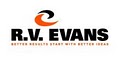 R.V. Evans Company logo
