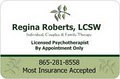 Regina "Regi"  Roberts, Psychotherapist image 5