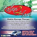 Relax2Heal Mobile Massage Therapy logo