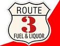 Route 3 Fuel and Liquor logo