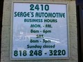 Serge's Automotive logo