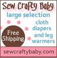 Sew Crafty Baby Cloth Diapers logo