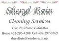 Sheryl Bain Cleaning Services logo