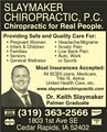 Slaymaker Chiropractic. P.C. logo