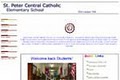 St Peter Central Catholic Elementary School logo