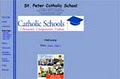 St Peter's Catholic School logo