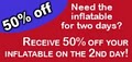 Ultimate Inflatables Moonwalk, Tent  Rentals & Boat Shrink Wrapping Service image 2