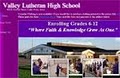 Valley Lutheran High School logo