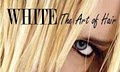 WHITE The Art of Hair logo