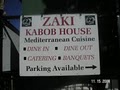 Zaki Kabob House logo