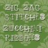 Zigzag Stitches & Zucchini Ribbons logo