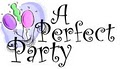 A Perfect Party and Flowers logo