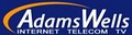 AdamsWells Internet Telecom TV logo