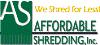 Affordable Shredding Inc logo