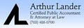 Arthur Lander CPA & Attorney logo