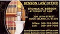 Benson Law Office, Thomas M. Benson, JD, MBA,  Attorney at Law image 4