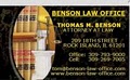Benson Law Office, Thomas M. Benson, JD, MBA,  Attorney at Law image 7