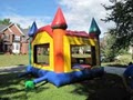 Birthday Moms, LLC. Bounce House Rental Inflatable Slide Rentals logo