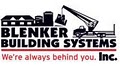 Blenker Building Systems, Inc. - Home builder truss wall panels component WI logo