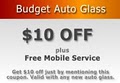 Budget Auto Glass Inc. Worthington OH logo