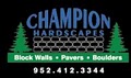 Champion Hardscapes - Landscaping logo