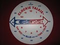 Clockie Talkie - Say Red then Blue and the Time is True logo